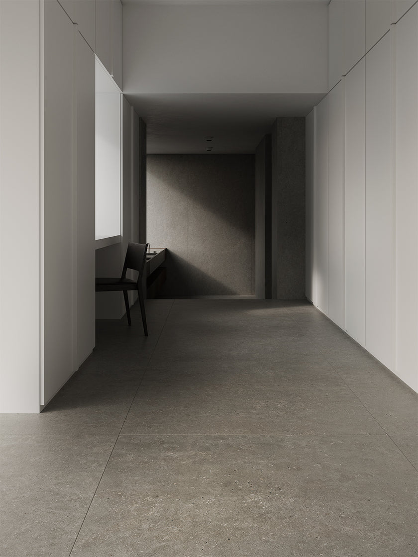 LIVING CERAMICS BERA&BEREN BEREN DARK GREY 120x120 NATURAL