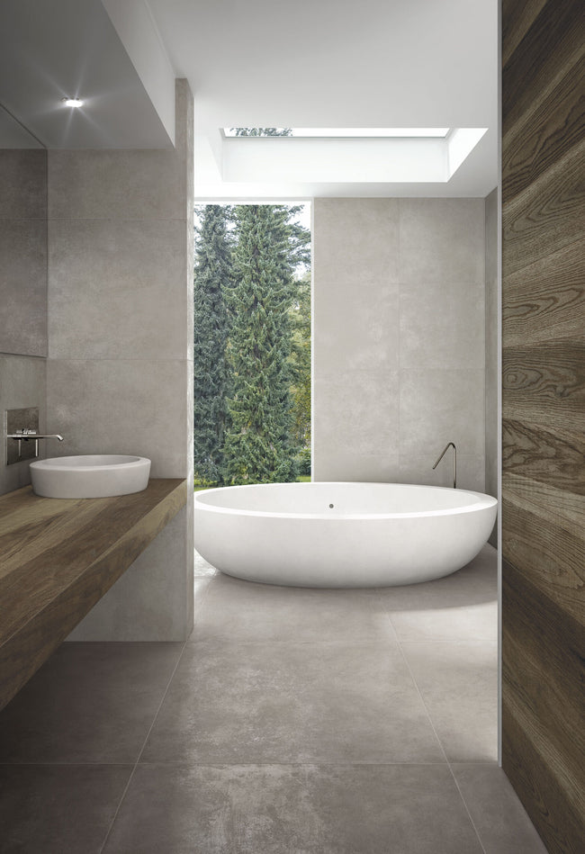 LIVING CERAMICS FLOSS SMOKY 60x60 NATURAL