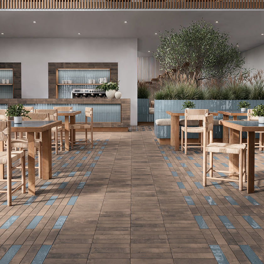 Ambiance WOW Terre Umber Pale Blue