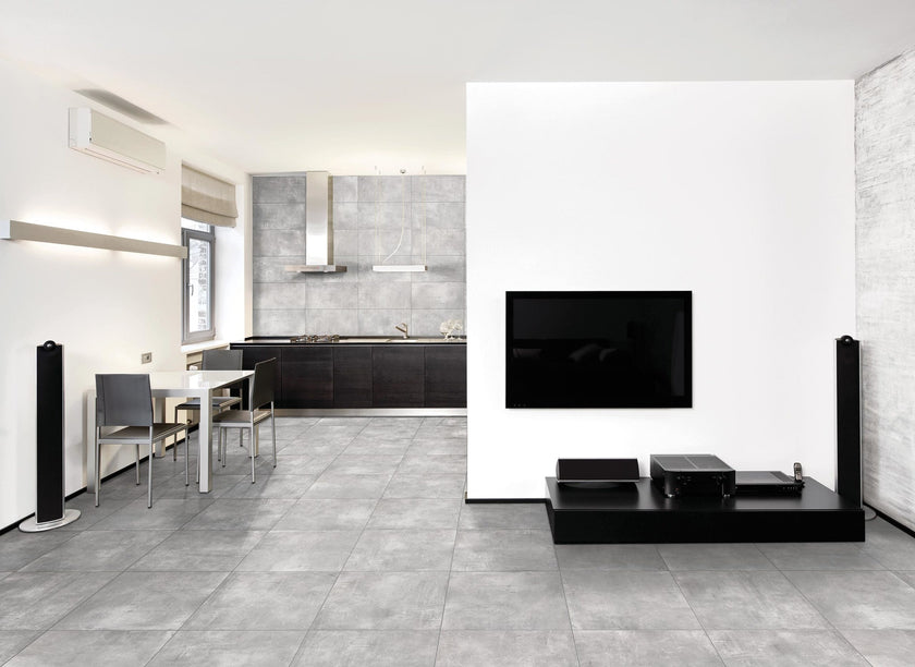 CRZ64 Nice en situation — carrelage effet béton