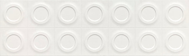 Carrelage Apavisa Alma White circle 30x100