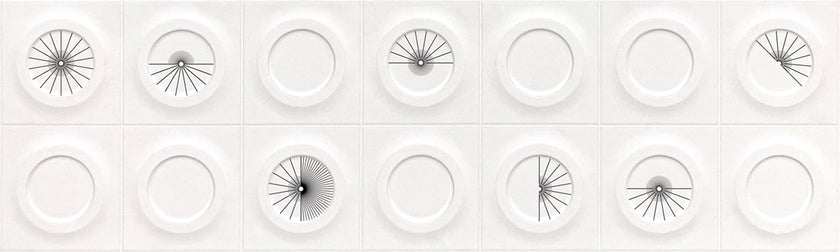 Carrelage Apavisa Alma White décor 30x100