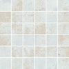 Carrelage Apavisa Anima Aqua naturelle Mosaïque 5x5 sur trame 30x30