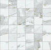 Carrelage Apavisa Calacatta-Gold Unique naturelle Mosaïque 5x5 sur trame 30x30