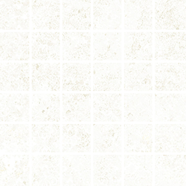 Carrelage Apavisa Emotion White naturelle Mosaïque 5x5 sur trame 30x30