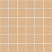 Carrelage Apavisa Ethnic Ochre naturelle Mosaïque 5x5 sur trame 30x30