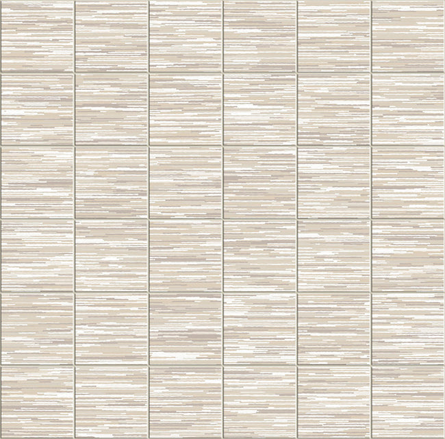 Carrelage Apavisa Filo Beige naturelle Mosaïque 5x5 sur trame 30x30