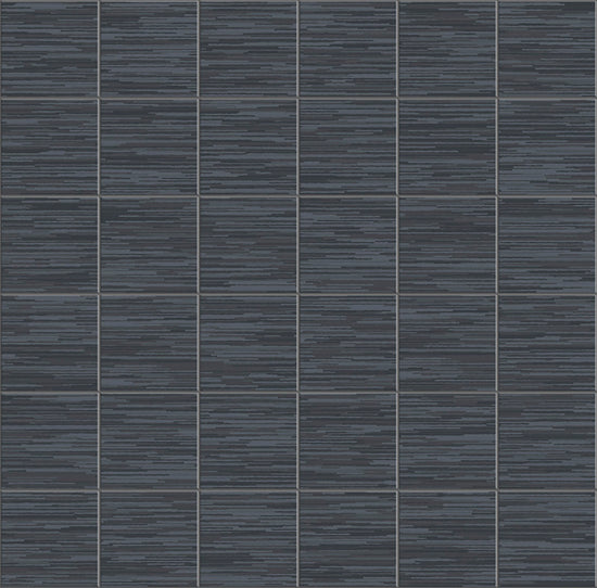 Carrelage Apavisa Filo Black naturelle Mosaïque 5x5 sur trame 30x30