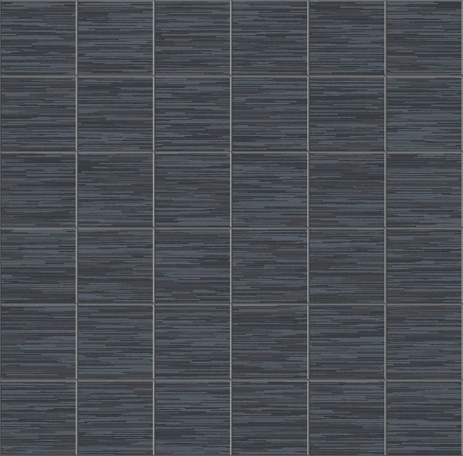 Carrelage Apavisa Filo Black naturelle Mosaïque 5x5 sur trame 30x30