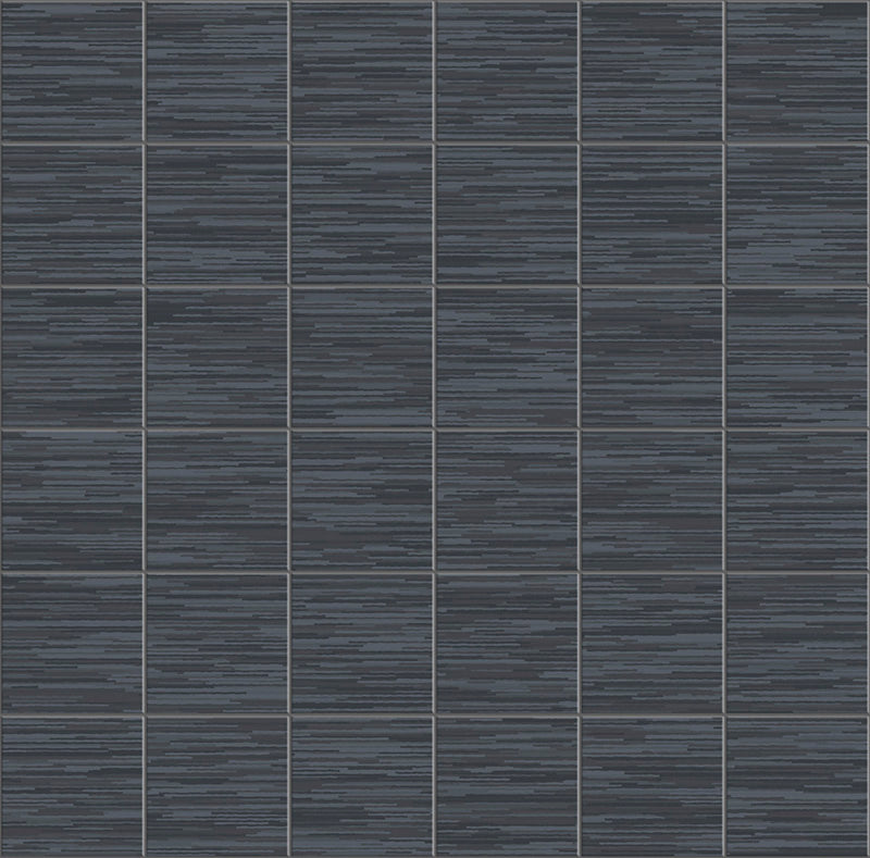 Carrelage Apavisa Filo Black naturelle Mosaïque 5x5 sur trame 30x30