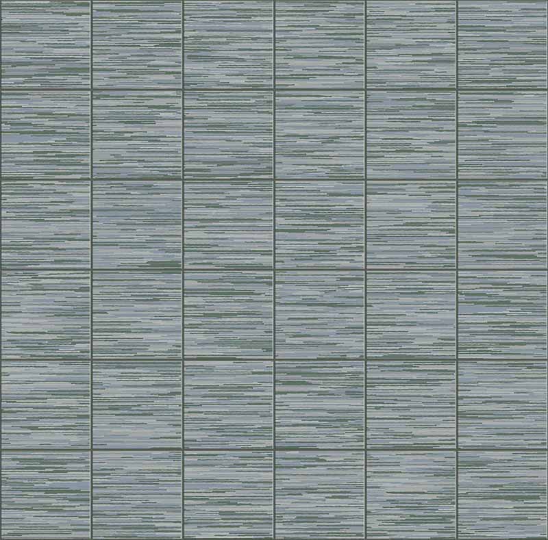 Carrelage Apavisa Filo Green naturelle Mosaïque 5x5 sur trame 30x30