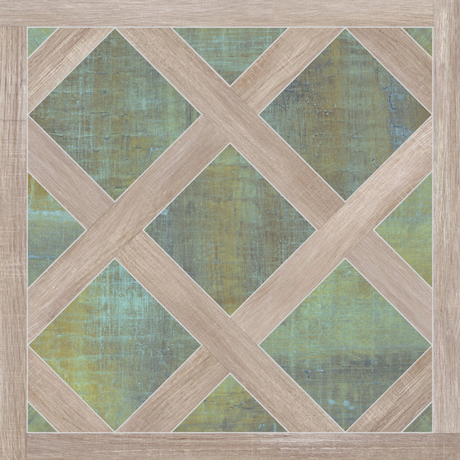 Carrelage Apavisa Intarsio Green naturelle 60x60