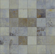 Carrelage Apavisa Lamiere Blue naturelle Mosaïque 5x5 sur trame 30x30