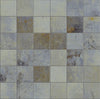 Carrelage Apavisa Lamiere Blue naturelle Mosaïque 5x5 sur trame 30x30