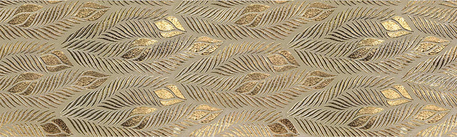 Carrelage Apavisa Leaves Gold brillante 30x100