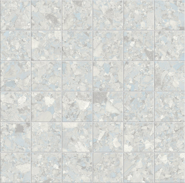 Carrelage Apavisa Momentum Blue naturelle Mosaïque 5x5 sur trame 30x30