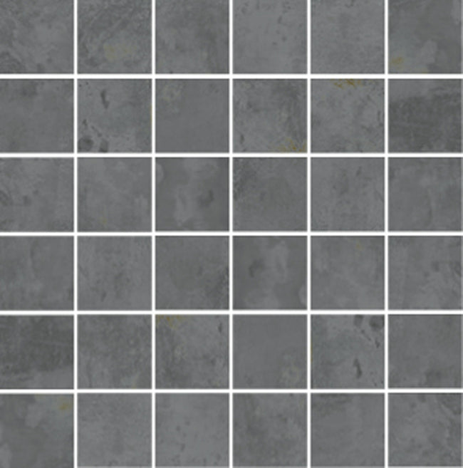 Carrelage Apavisa Mood Black naturelle Mosaïque 5x5 sur trame 30x30