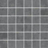Carrelage Apavisa Mood Black naturelle Mosaïque 5x5 sur trame 30x30