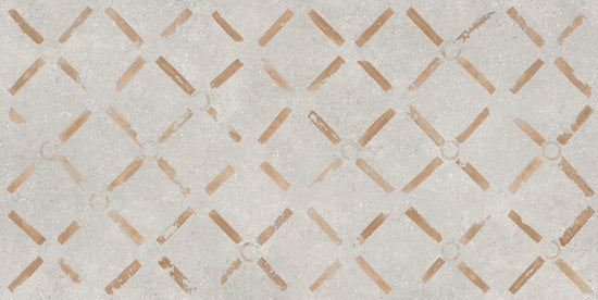 Carrelage Apavisa Muro Grey Decor naturelle 50x100 épaisseur 20 mm