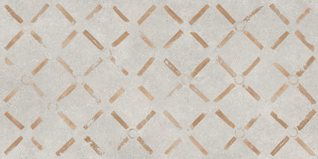 Carrelage Apavisa Muro Grey Decor naturelle 50x100 épaisseur 20 mm
