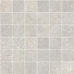 Carrelage Apavisa Muro Grey naturelle Mosaïque 5x5 sur trame 30x30