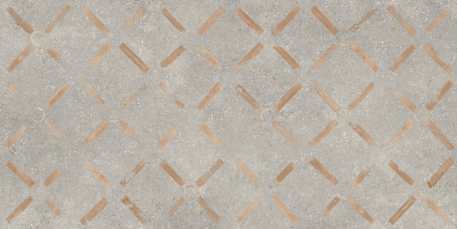 Carrelage Apavisa Muro Moss Decor naturelle Mosaïque 5x5 sur trame 30x30