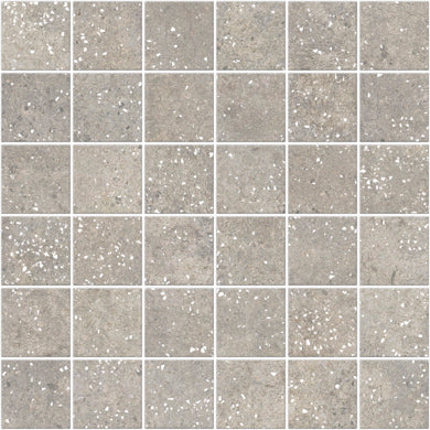 Carrelage Apavisa Muro Moss naturelle Mosaïque 5x5 sur trame 30x30