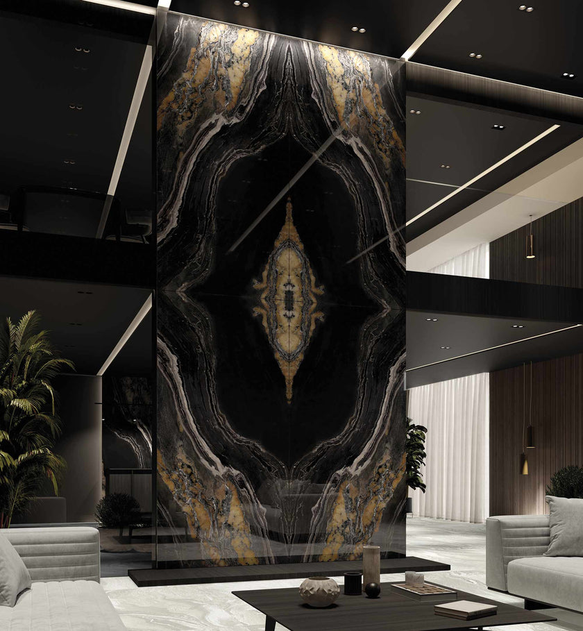 Ambiance carrelage Apavisa Noir Velvet