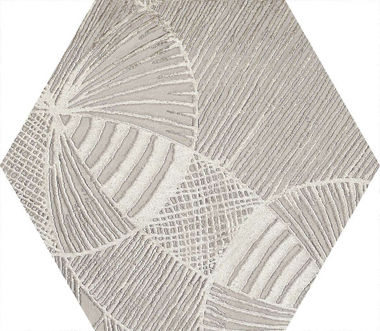 Carrelage Apavisa North Sand  Nonslip Hex décor Hexagone 25x30