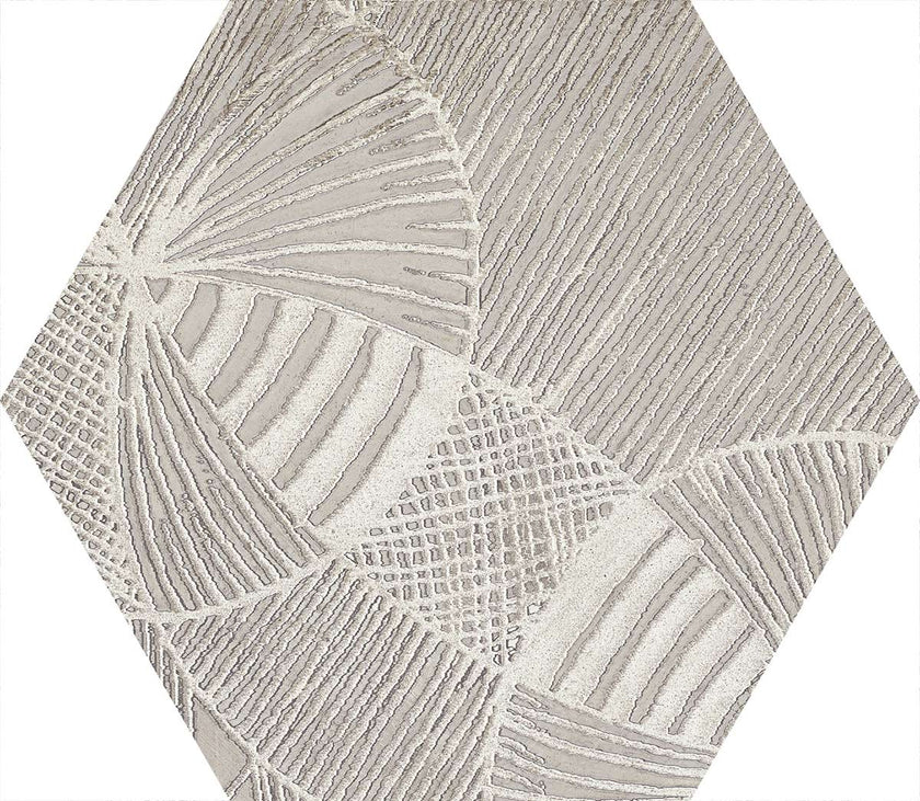 Carrelage Apavisa North Sand  Nonslip Hex décor Hexagone 25x30