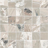 Carrelage Apavisa Oleo Beige naturelle Mosaïque 5x5 sur trame 30x30