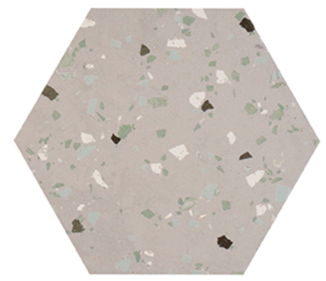 Carrelage Apavisa South Grey naturelle Hexagone 25x30