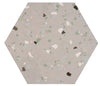 Carrelage Apavisa South Grey naturelle Hexagone 25x30