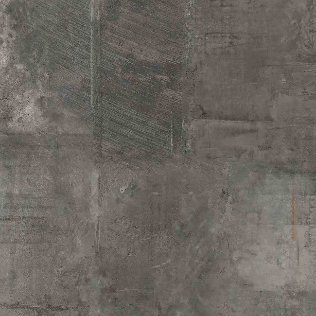 Carrelage Apavisa Tattoo Black décor 120x120