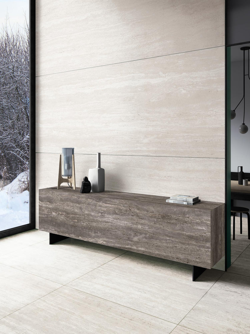 Ambiance carrelage Apavisa Travertino
