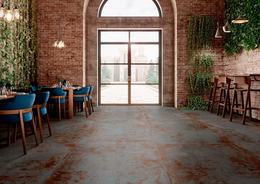 Ambiance carrelage Apavisa Zinc