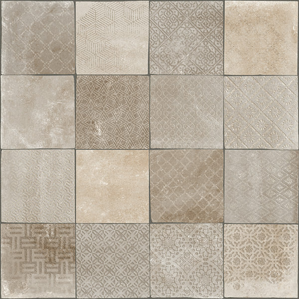 ARCANA Tempo Bessel Taupe — carrelage effet béton