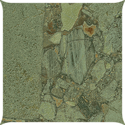 ARCANA Black&Cream Chec.Starry.Green Giada — carrelage effet pierre