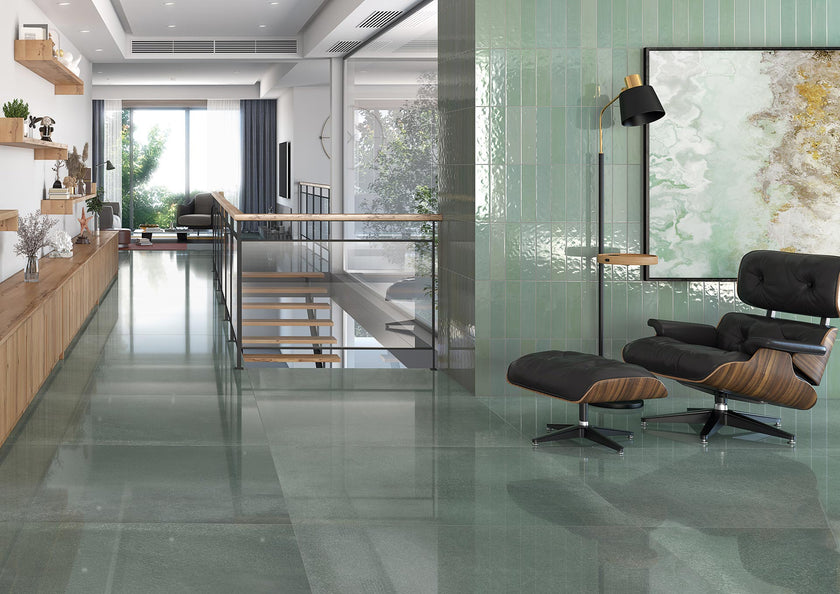 ARCANA Cliff en situation — carrelage effet pierre