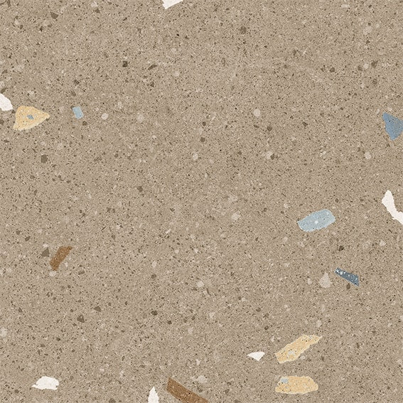 ARCANA Croccante Nuez — carrelage effet terrazzo