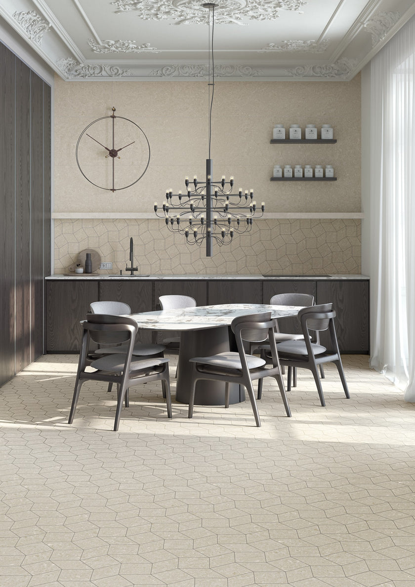ARCANA Cupola en situation — carrelage effet pierre