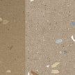 ARCANA Croccante Eclair Nuez — carrelage effet terrazzo