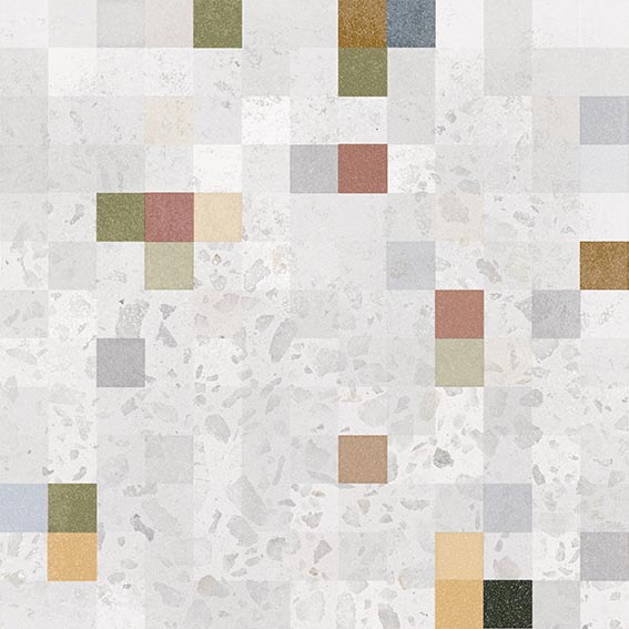 ARCANA Stracciatella Granella Nacar — carrelage effet terrazzo