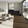 ARCANA Hamsin en situation — carrelage effet bois
