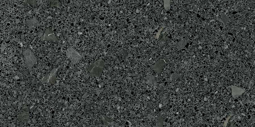 ARCANA Stracciatella Miscela Grafito — carrelage effet terrazzo