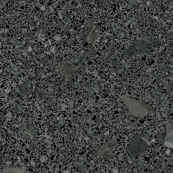 ARCANA Stracciatella Miscela Grafito — carrelage effet terrazzo