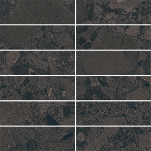 ARCANA Black&Cream Tight Space — carrelage effet pierre