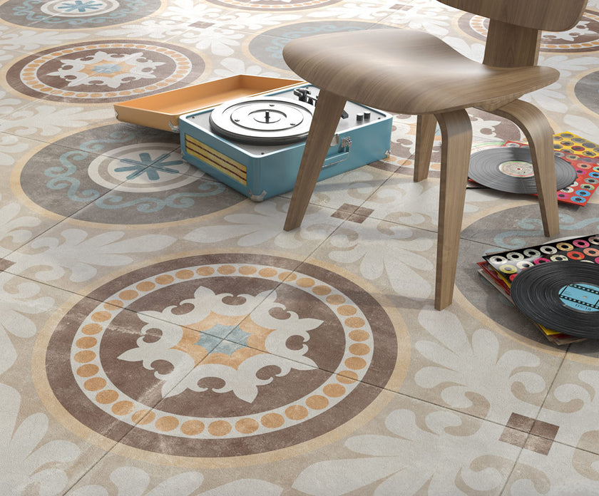ARCANA Tempo en situation — carrelage effet béton