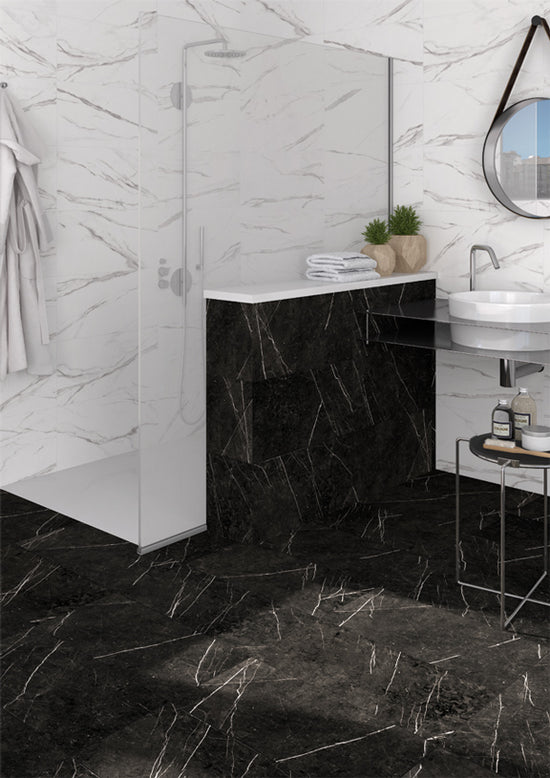 ARCANA Thalassa en situation — carrelage effet marbre