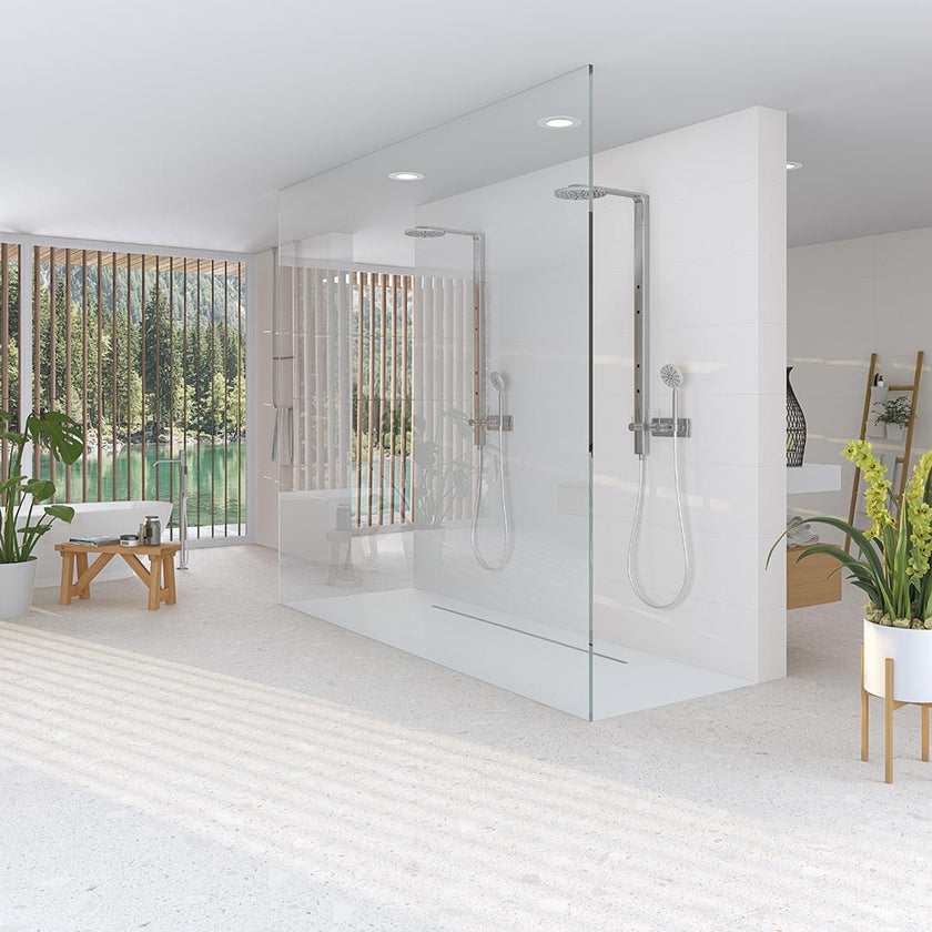 ARCANA Zaletti en situation — carrelage effet terrazzo